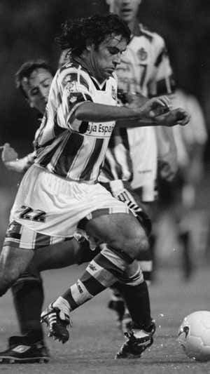 Quevedo, con el Real Valladolid.