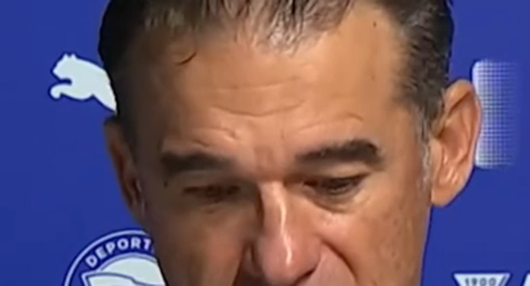 Luis García Plaza se deshace en elogios ante sus jugadores