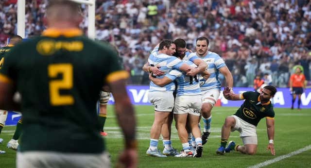 Remontadas y locura, el botón del éxito de Los Pumas en el Rugby Championship