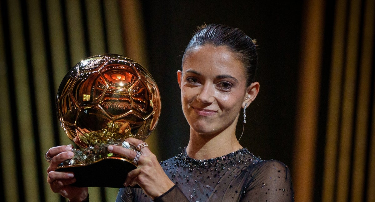 Aitana Bonmatí gana el balón de oro 2023