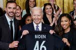 La visita a la Casa Blanca del Gotham FC que marca un hito en el fútbol femenino de la mano de Joe Biden