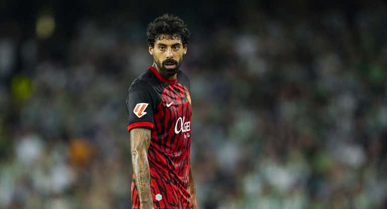 Samú Costa, en el partido ante el Betis.