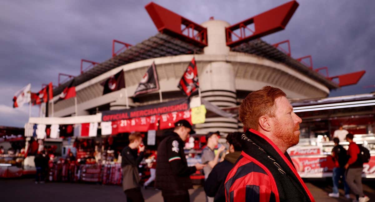 Imagen del estadio de San Siro.