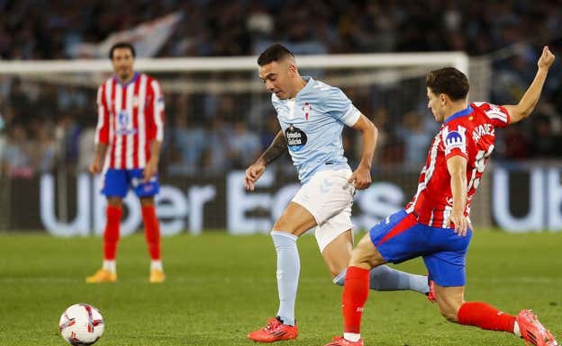 Aspas no estuvo fino de cara a puerta.  EFE