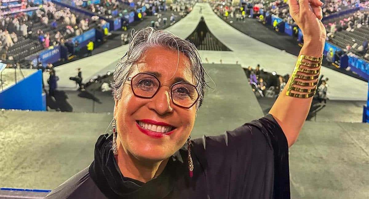 La vicepresidenta del COI Nawal El Moutawakel.