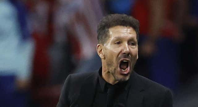 Simeone no apaga el fuego y apunta a Courtois: «Sanción para el que provoca»