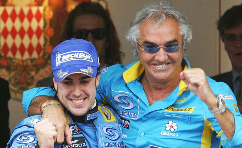 La 'encerrona' en una habitación para demostrar que Fernando Alonso era el favorito de Flavio Briatore en Renault