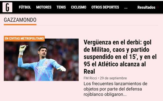 El mundo tacha de “locura total” y “caos” lo ocurrido en el derbi entre Atlético de Madrid y Real Madrid