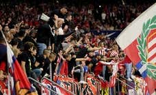 El Atlético reacciona: expulsa de por vida al que lanzó el mechero y prohibirá encapuchados en el Metropolitano
