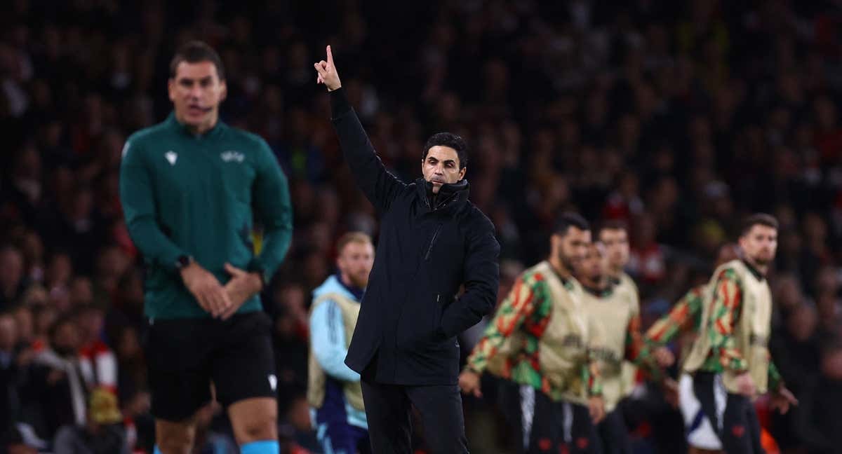Mikel Arteta saca los colores al PSG y penaliza el castigo de Luis Enrique a Dembélé