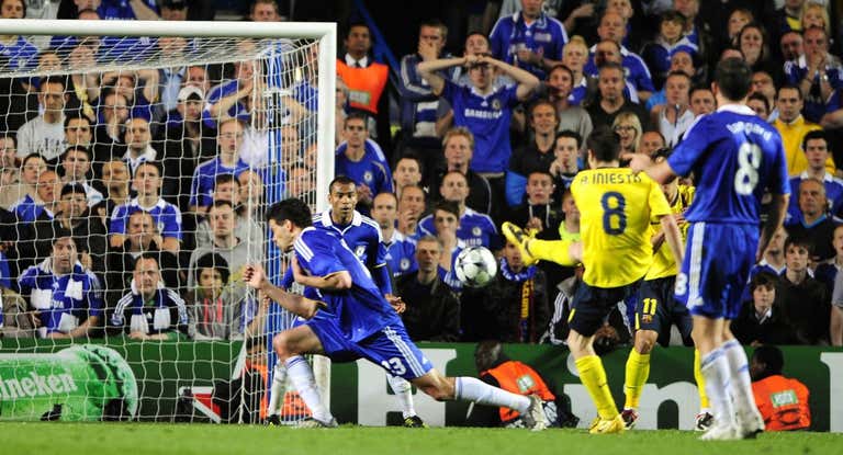 El Iniestazo de Stamford Bridge.