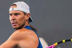 Rafael Nadal enciende la ilusión con un vídeo y 15 derechazos: «¡Ahí es perfecto!»