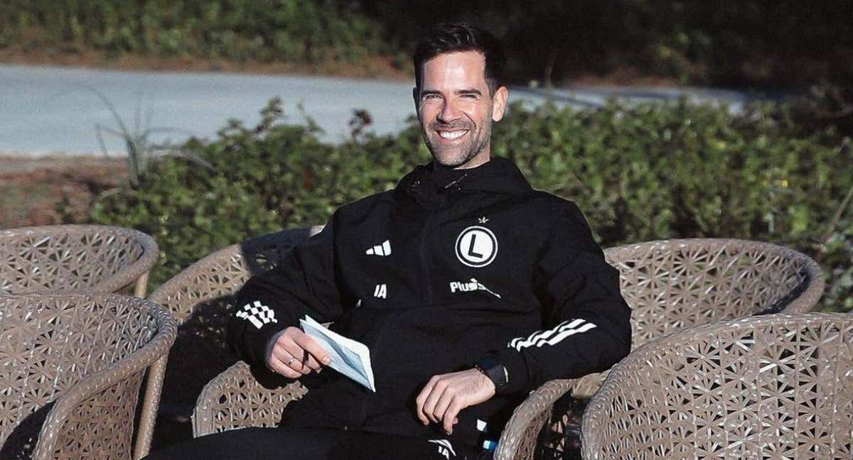 Iñaki Astiz, técnico del Legia.