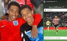 Jude Bellingham presume de hermano en Instagram después de un golazo de Jobe: «Este chico es diferente»