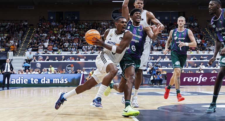 Xavier Rathan-Mayes, durante la final de la Supercopa.