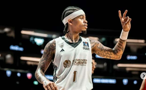 Nate Mason, uno de los fichajes estrella de Dubai. Instagram