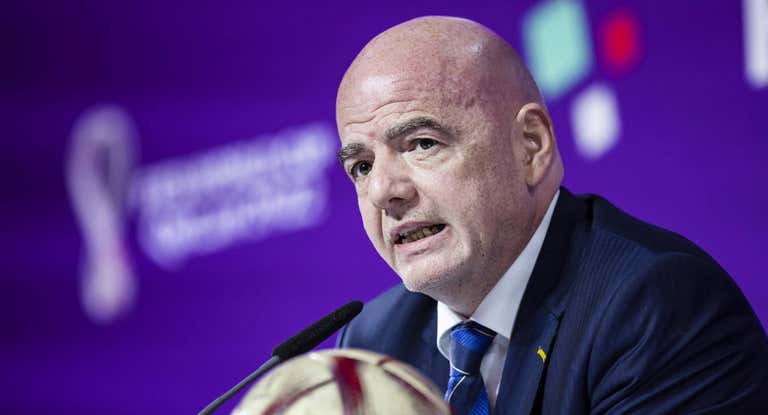 Gianni Infantino, presidente de la FIFA.