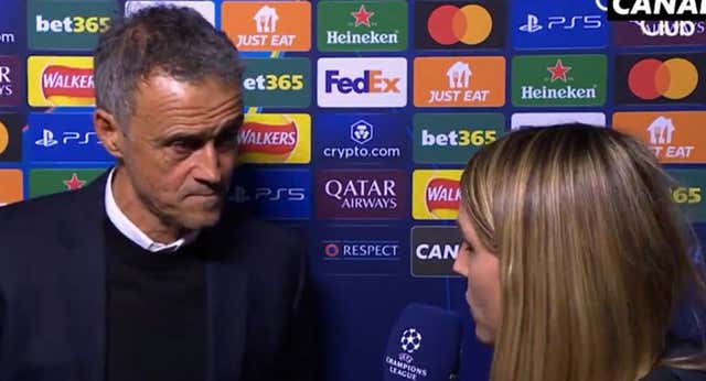 La periodista que incendió los ánimos de Luis Enrique pide perdón al PSG: «Si ya no podemos hablar del juego…»