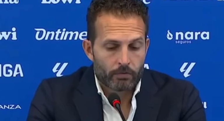 Baraja habla tras las críticas de la afición por los resultados.