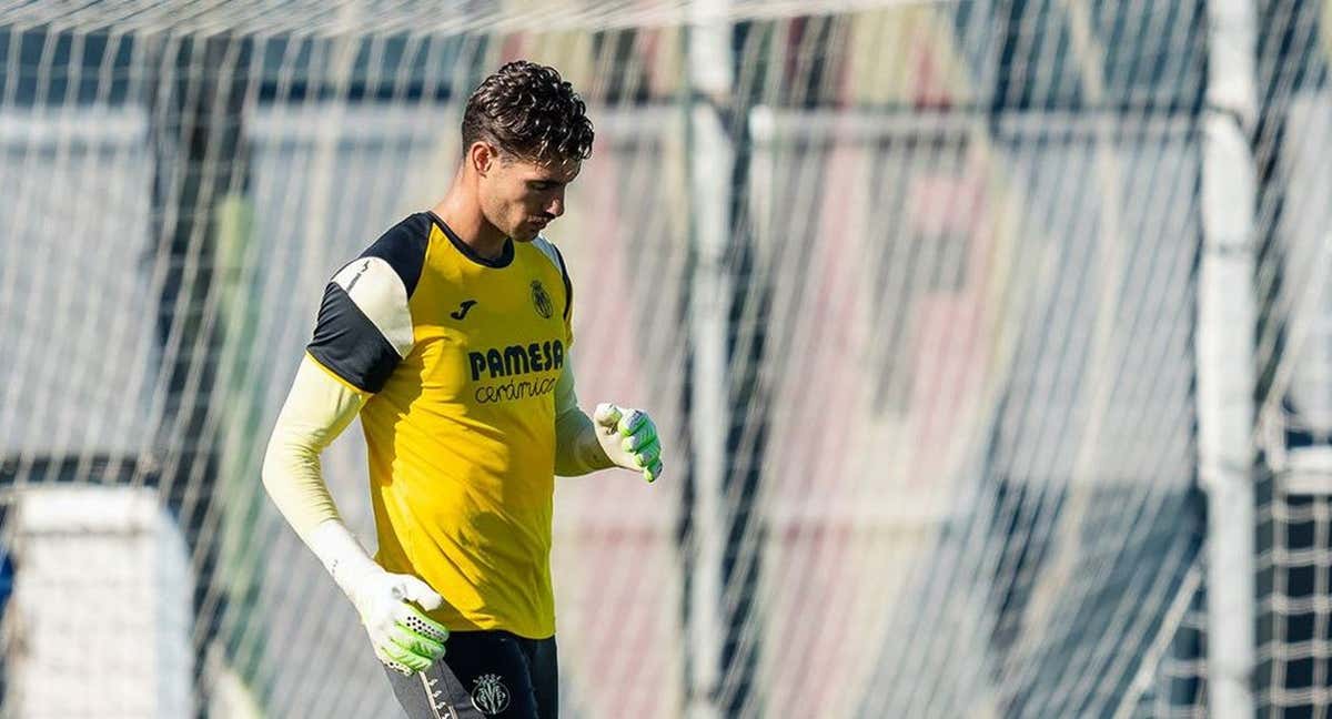 Diego Conde, portero del Villarreal.