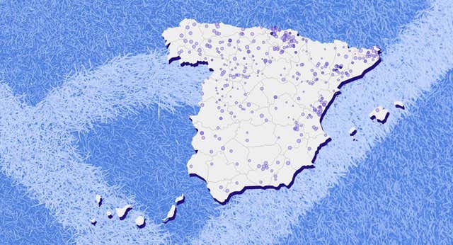 El mapa de los futbolistas de la España menos poblada: “Sus padres los llevaban donde hiciera falta y por eso están donde están”