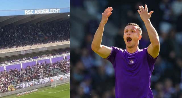 Los ultras del Anderlecht son recibidos al grito de «sois una puta mierda, la culpa es vuestra»