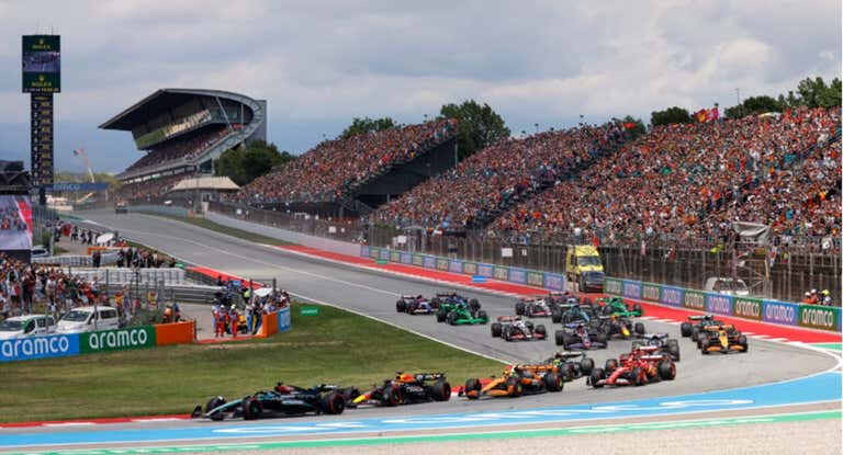 Salida de la edición del Gran Premio de este año.
