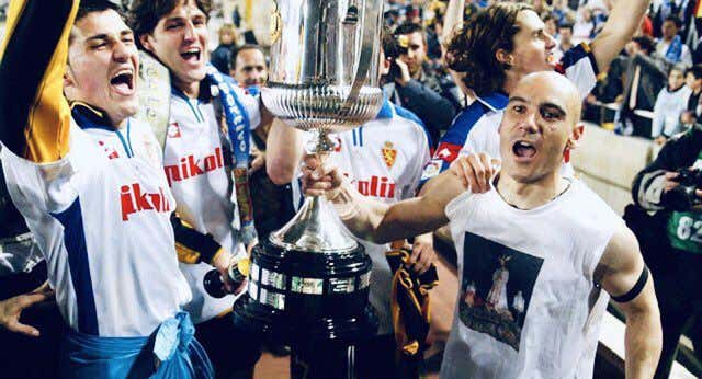 Una botella de champán saca a la luz el señorío de Ronaldo con el Zaragoza 20 años después: «No teníamos ni sidra»