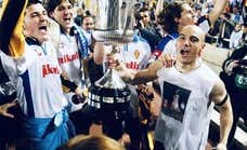 Una botella de champán saca a la luz el señorío de Ronaldo con el Zaragoza 20 años después: «No teníamos ni sidra»