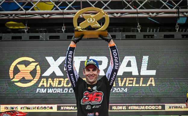 Toni Bou celebra su título número 36.  Repsol Honda Team