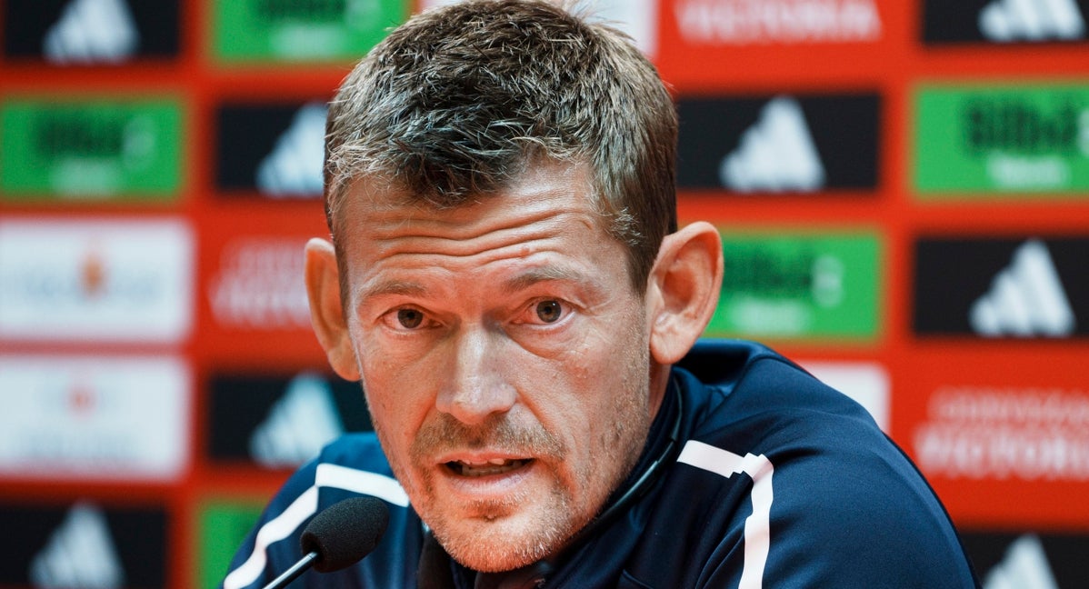Lars Knudsen, en rueda de prensa.