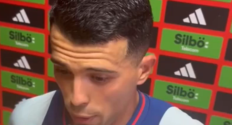 Pedro Porro habló tras el partido y se sinceró en zona mixta