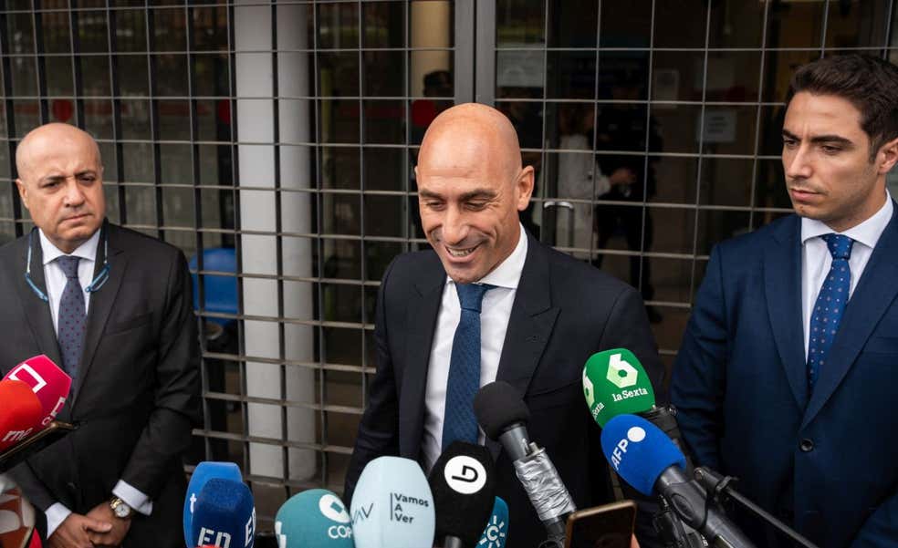 Luis Rubiales vuelve a la acción y anuncia una querella contra Galán: «Jamás ha existido corrupción en mis cinco años en la Federación»