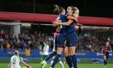 El Barça entierra lo de Mánchester y acaba con el 'duelo' de sus jugadoras