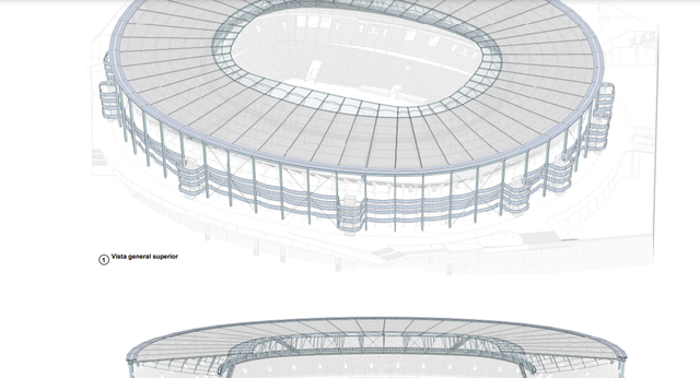 El definitivo Nuevo Mestalla, al detalle: 241M, cubierta total ‘textil’, finalización en julio de 2027…