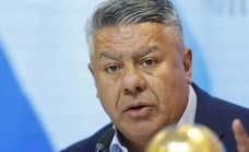 Claudio Tapia, reelegido presidente de la AFA en plena tensión con el Gobierno