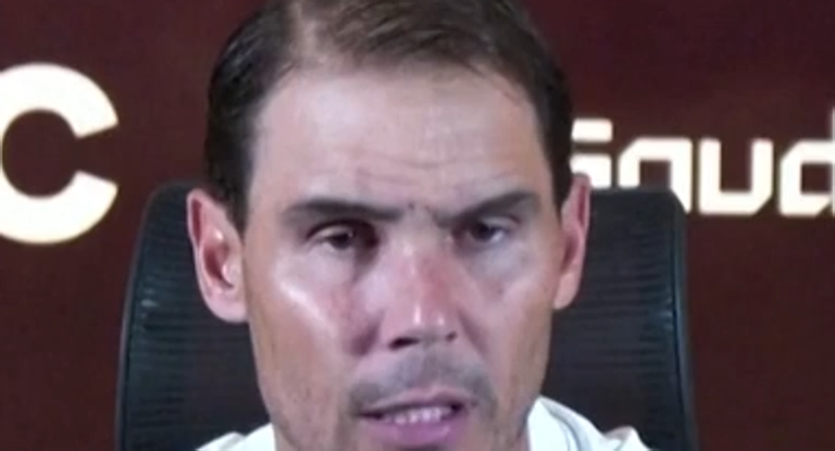 Nadal habla de su estado físico y emocional antes de su despedida en la Copa Davis.