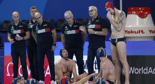Medio año de suspensión para la selección italiana de waterpolo por agredir a los árbitros en París 2024