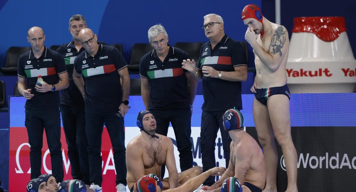 Imagen del combinado italiano durante los JJOO de París 2024.