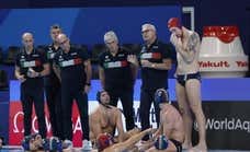 Medio año de suspensión para la selección italiana de waterpolo por agredir a los árbitros en París 2024