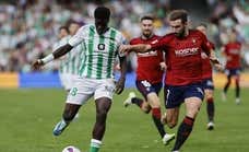 Osasuna 1 - Betis 2: resumen, goles y resultado del partido de LALIGA EA Sports