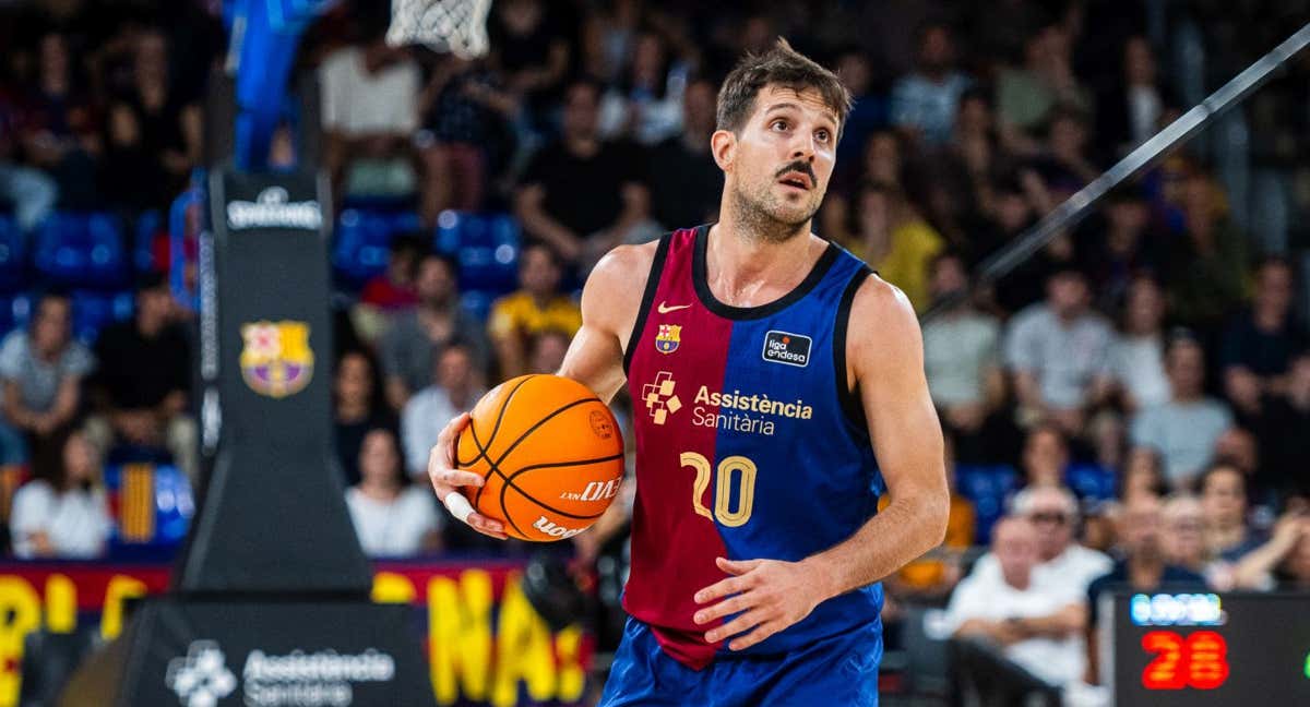 Nico Laprovittola, durante el partido, antes de lesionarse.