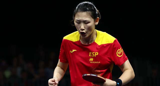 La española María Xiao se viste de bronce en el Europeo de tenis de mesa