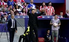 Simeone elogia a Courtois y a Giménez no le gusta la idea de jugar en Miami: «Ojalá se juegue en España»