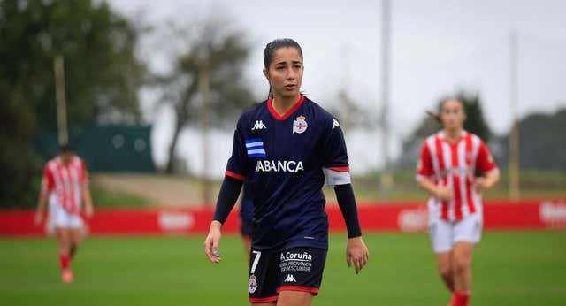 Eva Dios y la responsabilidad de volver a primera con el Deportivo: «Se están haciendo las cosas muy bien, ponemos de nuestra parte en el campo»
