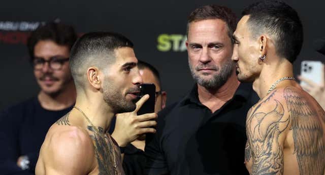 Topuria, escoltado por Sergio Ramos antes del UFC 308: «Demostraré que soy el mejor»