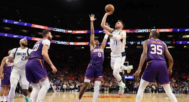 Los Suns se vengan de Doncic pese a los 40 puntos del esloveno