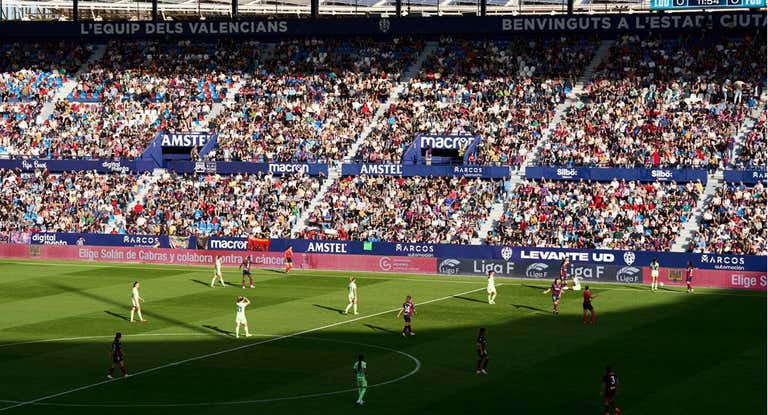 El encuentro entre el Levante y el Barça en el Ciutat.
