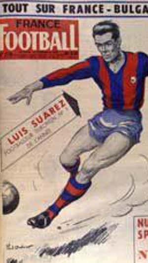 Especial de France Football dedicado a Luis Suárez por el Balón de Oro.