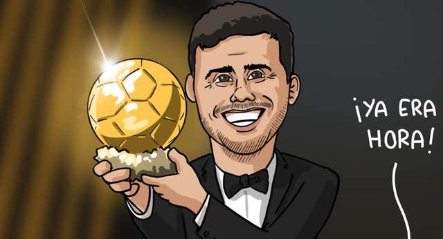 64 años después del que ganó Luis Suárez, el fútbol masculino español tiene su segundo Balón de Oro.